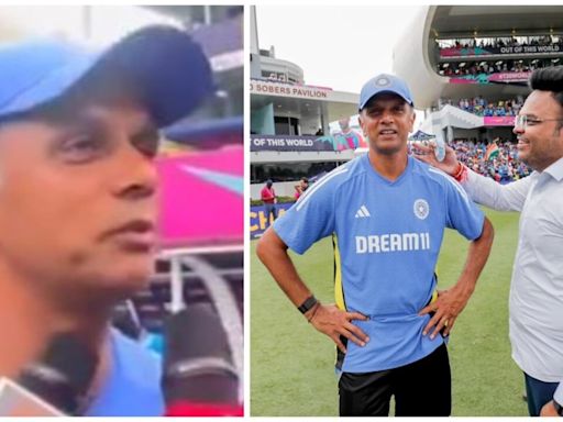 Jobless Rahul Dravid jokes about embracing unemployment era after masterminding India's T20 World Cup title: Any offers?