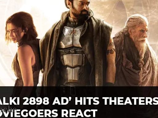 Prabhas-Amitabh starrer ‘Kalki 2898 AD’ releases; moviegoers react to the much-awaited Sci-fi film