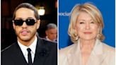 Martha Stewart responded to memes about a potential romance between her and newly single Pete Davidson: 'He is a charming boy'