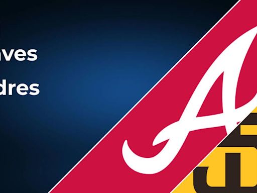How to Watch the Braves vs. Padres Game: Streaming & TV Channel Info for July 14