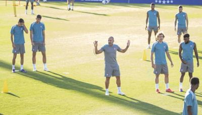 El ejercicio revelador en el entrenamiento del Atlético de Madrid