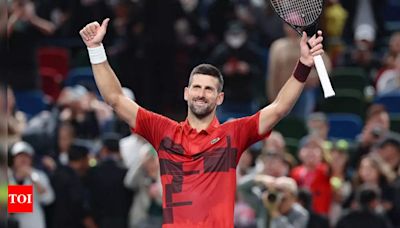 Djokovic rolls Cobolli to make Shanghai Masters last 16 | Tennis News - Times of India