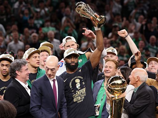 Jaylen Brown named NBA Finals MVP after leading Celtics past Mavericks for first title since 2008