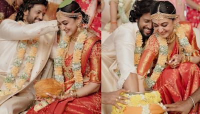 Aishwarya Arjun, Umapathy Ramaiah marry in a traditional ceremony in Chennai. See pics