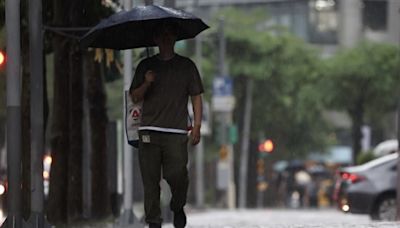 對流旺盛 雙北等10縣市大雨特報