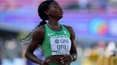 La mejor velocista de Nigeria se quedó afuera por un insólito error de los 100 metros en los Juegos Olímpicos y estalló: “¿Para qué trabaje 4 años?”