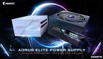 Gigabyte introduces new 80 Plus Platinum power supplies — four Aorus Elite PCIe 5.0 modular 850W and 1000W PSUs announced