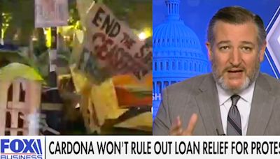Ted Cruz Tells Fox Biden ‘In The Business Right Now Of Buying Votes’ With Loan Forgiveness For ‘Pro-Hamas Rioters’