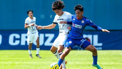 Pumas le da el primer golpe a Cruz Azul; eliminan a los cementeros en la Sub-23