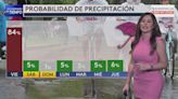 Viernes con lluvia y probabilidad de rayos en el área triestatal