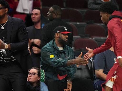 ...Seen That Coming With These Tom Fords On": LeBron James Teaming Up With Bronny Wasn't Difficult To Predict...