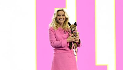 Reese Witherspoon Channels Elle Woods in Pink Dolce & Gabbana Skirt Suit to Tease ‘Legally Blonde’ Prequel at Amazon Upfronts