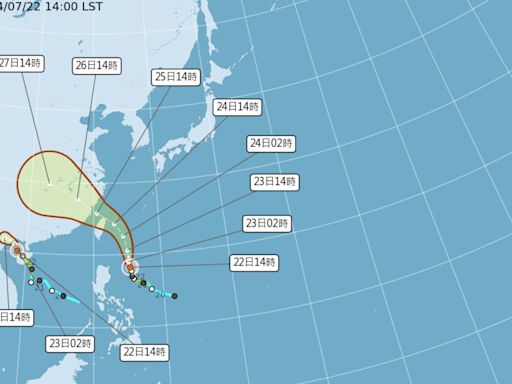 颱風凱米逼近 預估23:30發海警 氣象署最新說明、即時動態不斷更新