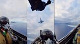 VIDEO: Así viven los pilotos del ejército del aire las maniobras de los aviones que sobrevuelan Asturias