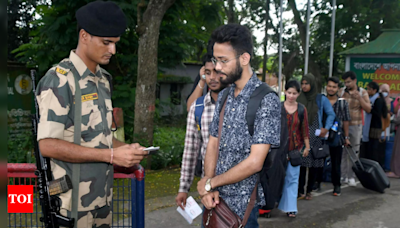 4,500 students returned from Bangladesh in two days amid the ongoing protest: MEA | India News - Times of India