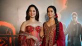 Tamannaah Bhatia And Shraddha Kapoor Made It A Red Letter Night In Their Matching Crimson Ethnic Looks
