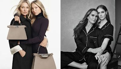 Kate Moss, Brooke Shields and More Supermodel Moms Who’ve Worked With Their Daughters