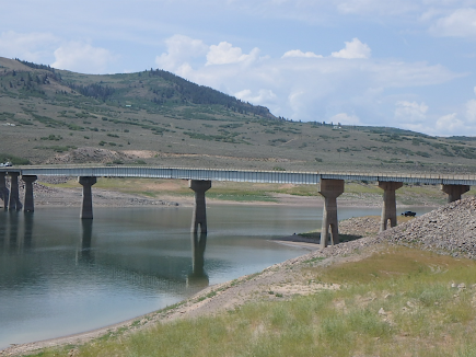 Blue Mesa bridge on US 50 set to partially reopen in July