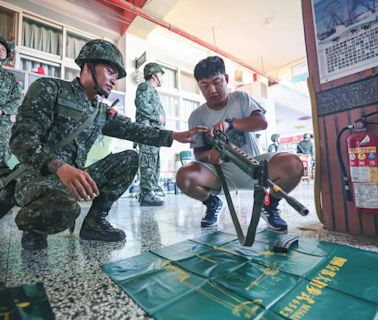 同心34號演習動員 桃園後備旅後備軍人報到