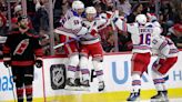 Artemi Panarin scores in overtime, Rangers beat Hurricanes 3-2 to take 3-0 series lead