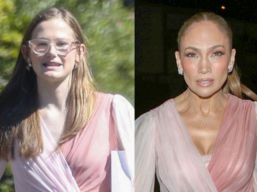 Filha de Ben Affleck usa vestido de Jennifer Lopez em meio a suposto divórcio do ator