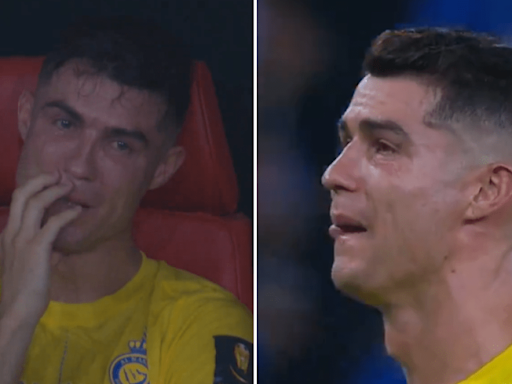 Cristiano Ronaldo cries and mocked with Lionel Messi chants after losing final