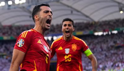 Con un dramático final en tiempo extra, España vence 2-1 a Alemania y avanza a semifinales de Euro