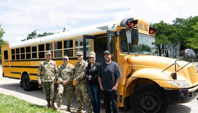 Old U-46 school buses get new life with reserve corps, police and fire departments
