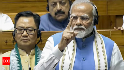 PM Modi urges Speaker to consider action against Rahul Gandhi over his first speech as LoP in Lok Sabha | India News - Times of India