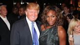 Serena Williams gets testy when asked about Trump after being named on regular call list