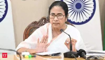 "Will protest political discrimination of Bengal in Niti Aayog meet": CM Mamata Banerjee - The Economic Times