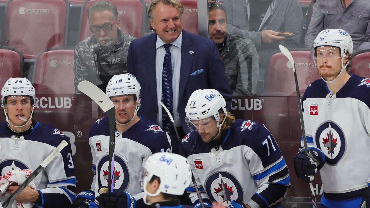 Jets coach Bowness retires after 38 years in NHL