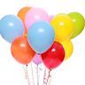 Made from rubber, these balloons are available in a wide range of colors, sizes, and shapes. They can be inflated using both air and helium.