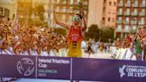 David Cantero y Lisa Tertsch ganan la Copa del Mundo de Triatlón Valencia 2024