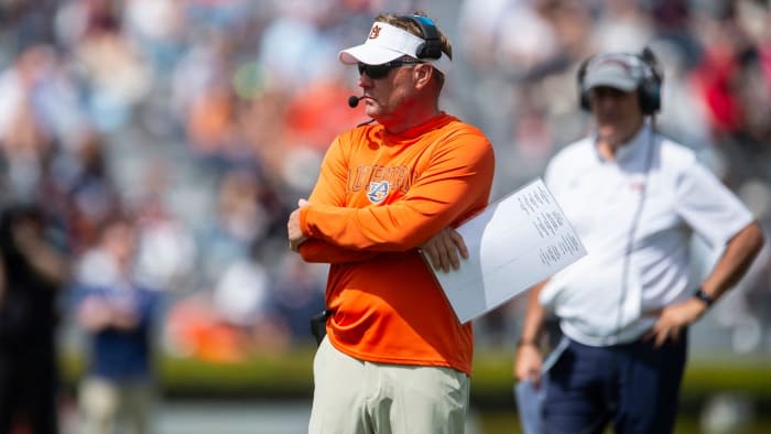 Where Auburn football's recruiting class stands in the 2025 class rankings