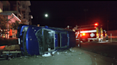 Rollover crash near 12th and Orchard