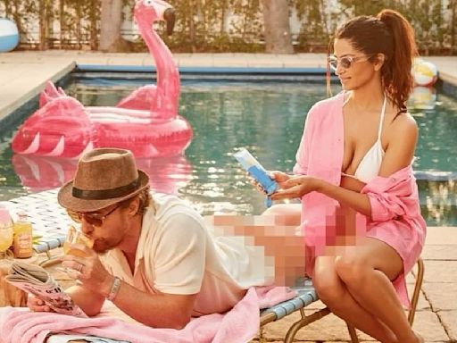 Matthew McConaughey shows off his bare bottom with wife Camila Alves