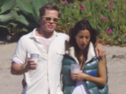 Brad Pitt is '100% on board' with having kids with Ines de Ramon