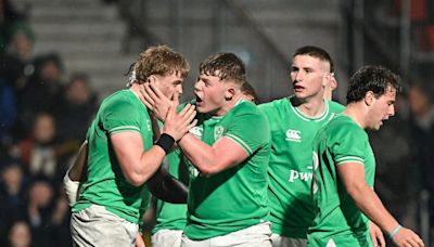 What TV channel is Ireland rugby Under 20s vs England on? FREE stream and time