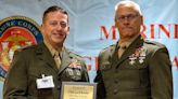 Lee Bowden recognized for service with U.S. Marines
