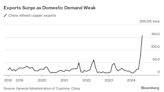 China’s Refined Copper Exports Double to Record on Local Surplus