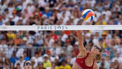 Olympic women's beach volleyball in images as Brazil, Canada advance