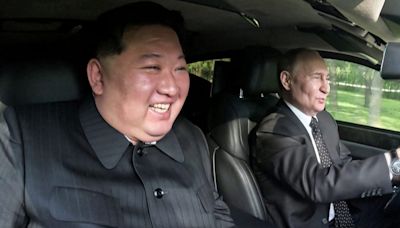 Vladimir Putin gifted North Korean leader Kim Jong Un a 2nd luxury armored limo — check it out