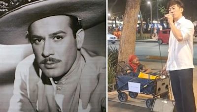 Joven coreano conquista las redes al interpretar popular canción de Pedro Infante en las calles de la CDMX