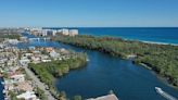 Underwater real estate? A piece of submerged land in Florida is selling for $43 million.