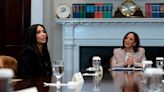 Kim Kardashian joins Kamala Harris, pardon recipients to discuss criminal justice reform