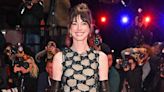 Anne Hathaway Rocks Sheer Dress and Leather Gloves for Berlin Film Festival Premiere