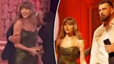 Travis Kelce kisses Taylor Swift’s shoulder in PDA-packed night at Patrick Mahomes’ gala