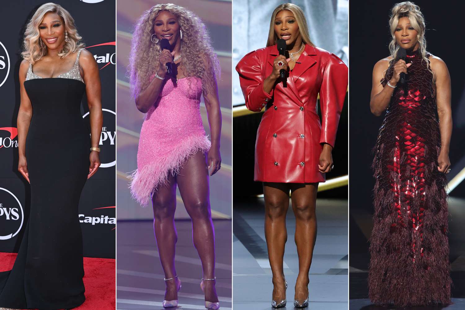 Serena Williams Pulled Off 8 Outfit Changes — with Different Hairstyles to Match — at the 2024 ESPYS