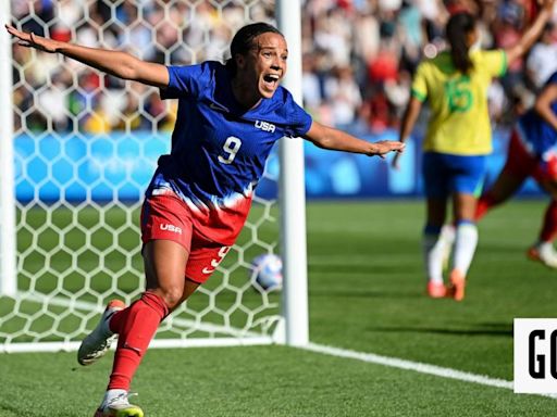 Olympics football highlights: Swanson breaks deadlock to put USA ahead in final